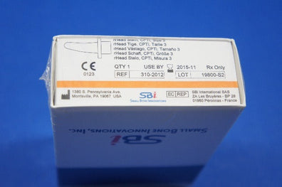 SBI 310-2012 rHead Stem, CPTi, Size 3 (x)